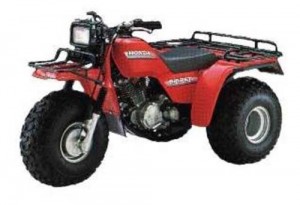 Honda big red 3-wheeler manual #4