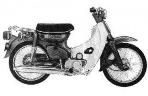 Honda C70 Cub 70 C70M CL70 Passport Service Repair Workshop Manual