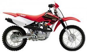 1990 Honda xr80 dirt bike #6