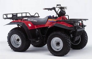 suzuki kink quad 4wd id numbers help