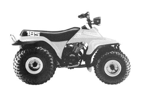 Suzuki LT185 LT 185 QuadRunner Manual