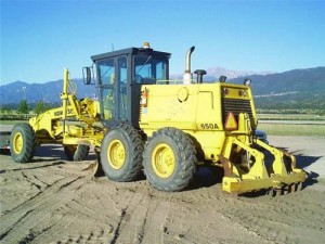 Komatsu GD650A GD650AW Series Motor Grader Manual