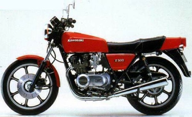 Kawasaki KZ500 Z500 KZ-Z-500 Service Repair Workshop Manual