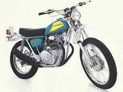 Honda SL350 SL 350 Motosport Manual